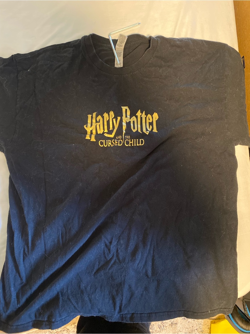 Warner Bros. Black Harry Potter Cursed Child Logo Tee